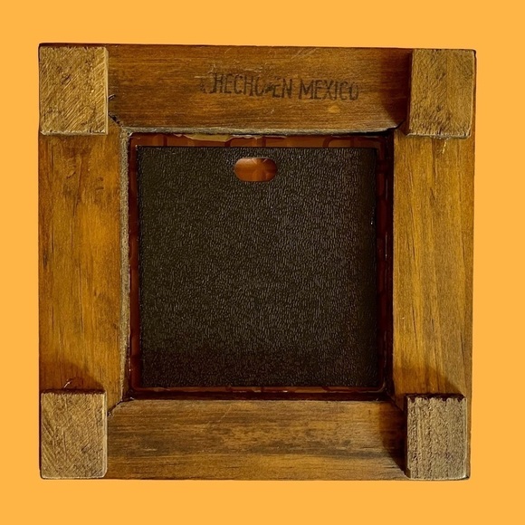 VTG Wall Tile Trivet Leone Kuhne Native American Southwest Glazed Pottery 1980s - Picture 6 of 8